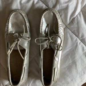 Speery loafers silver